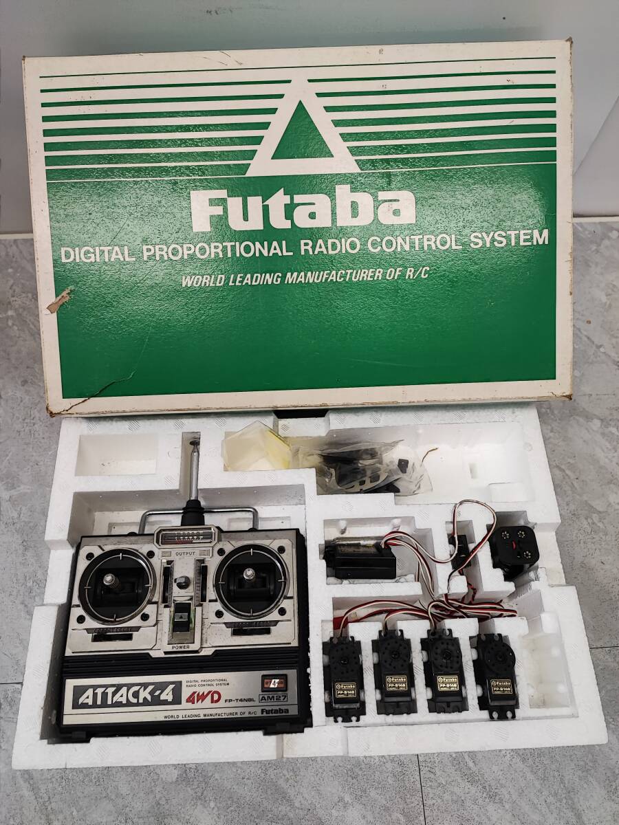 Futabaフタバ プロポ送信機 アタックBFR FP-T2NF AM27MHz(27.145)4BAND