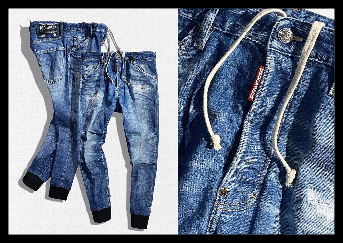新品】新品 16AW 定価7.5万 ディースクエアード クールガイ クラッシュ