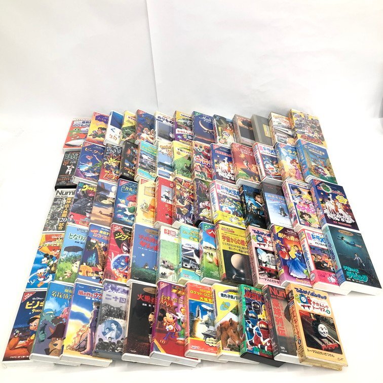中古】【2-4-1720】1円～色々ジャンル ビデオテープ VHS 約100本セット