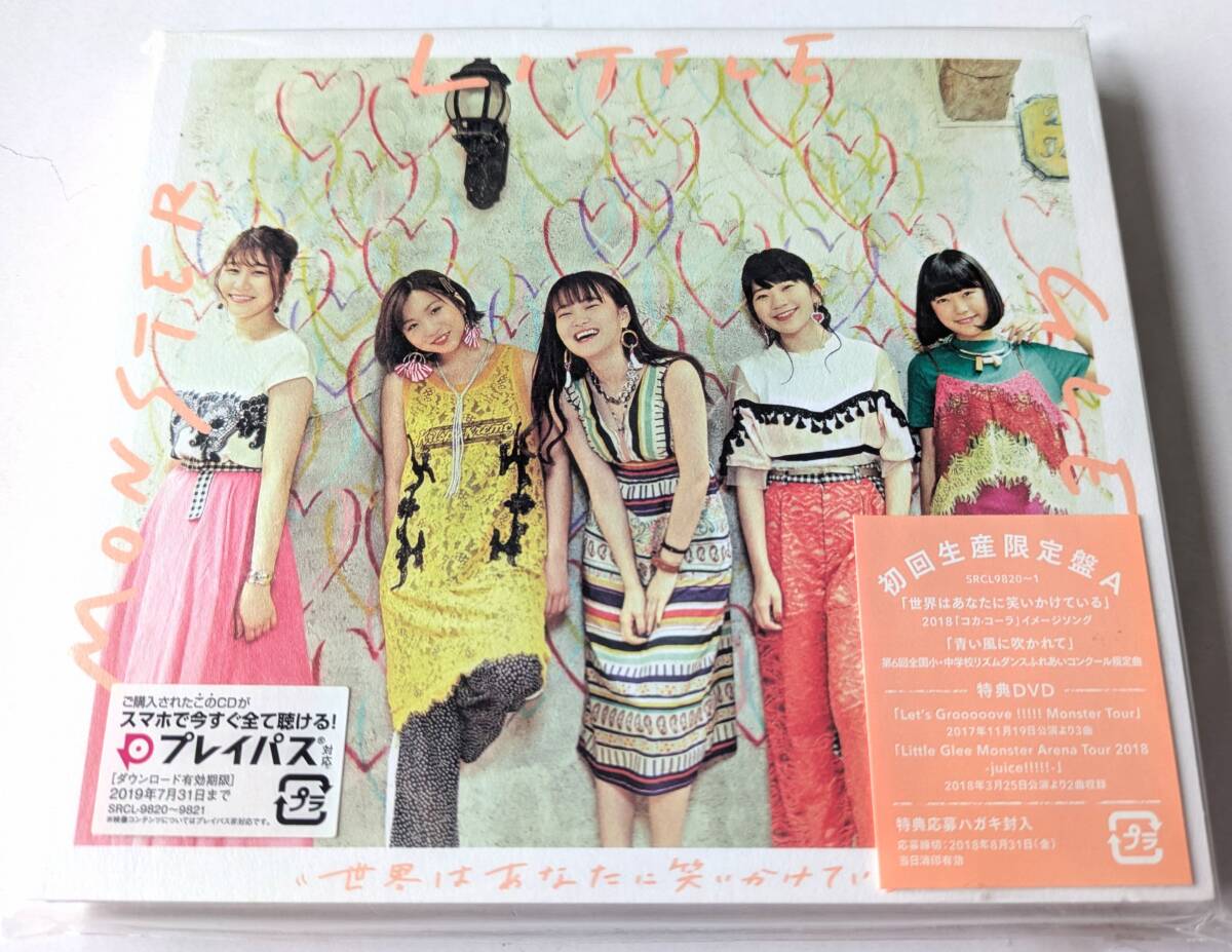 MAYU 直筆サイン入り 】 Little Glee Monster 世界はあなたに笑いかけ