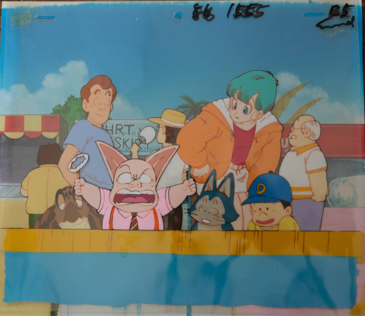 中古】ドラゴンボール ブルマ セル画 動画貼り付きなしの落札情報詳細