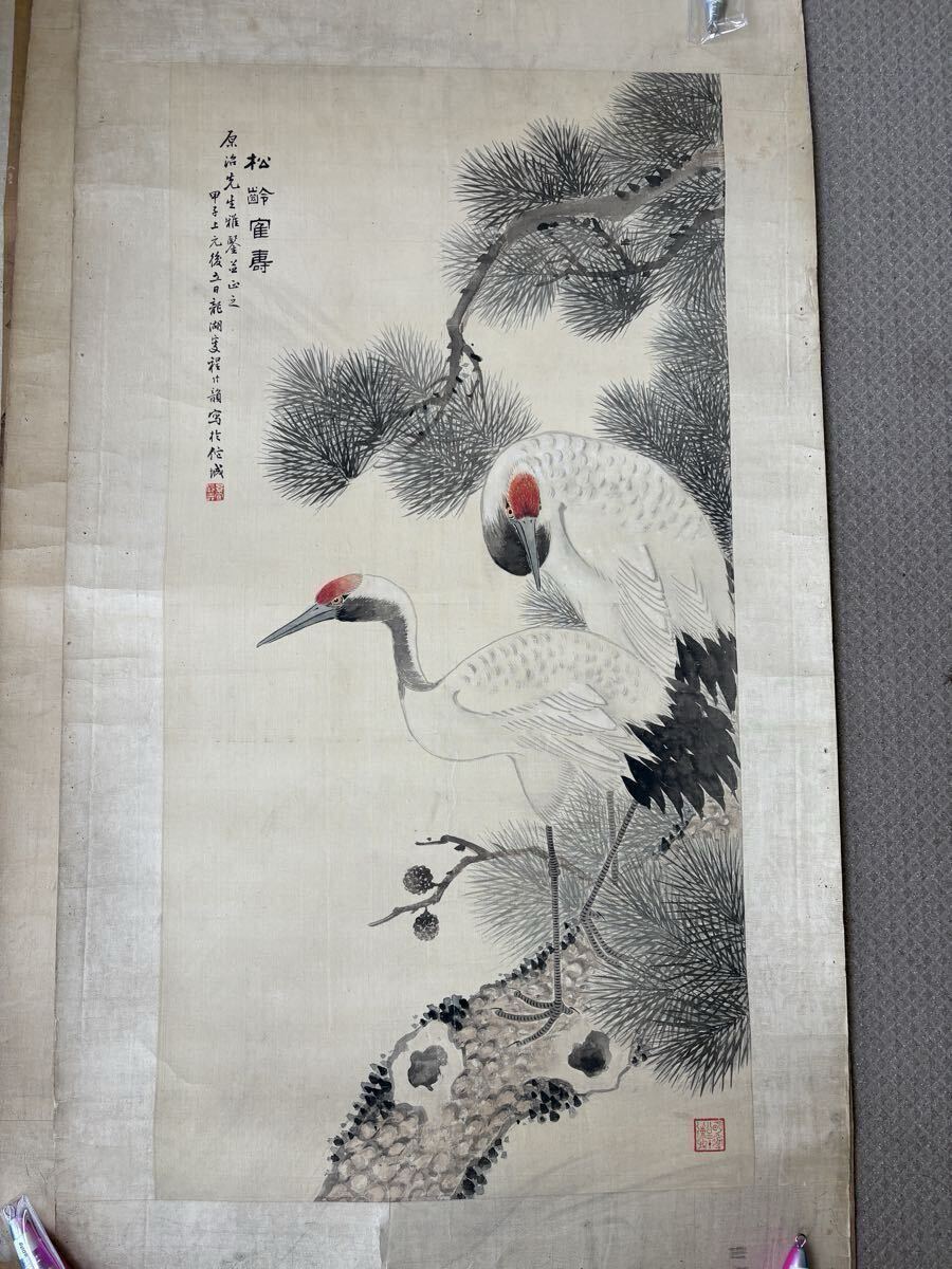 アンティーク彫刻額 油彩 肉筆画 真筆保証 人物画 「裸の少女」 裸婦