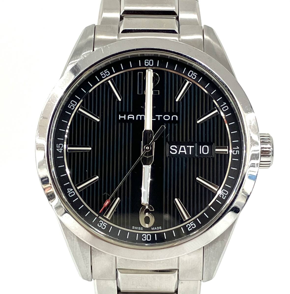 美品 Hamilton ハミルトン ブロードウェイ DAY DATE QUARTZ H43311985