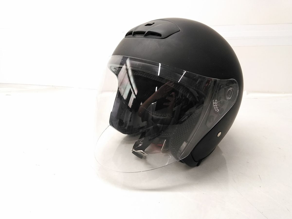 NEO RIDERS FZ-5 ジェット金兜 マットネグロ ネオライダース - バイク
