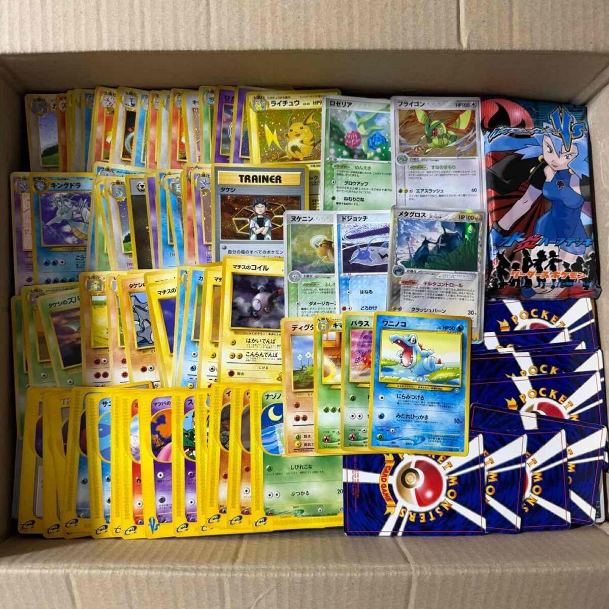 やや傷や汚れあり】ポケモンカード 旧裏面、 キラ、ノーマルカードなど