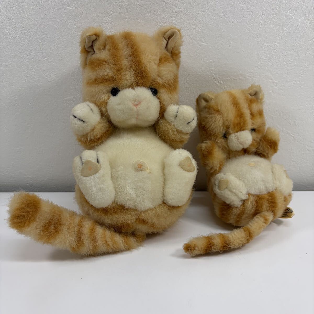 ☆昭和レトロ/当時物【ファースト/ぬいぐるみ】ネコ/猫/トラ猫