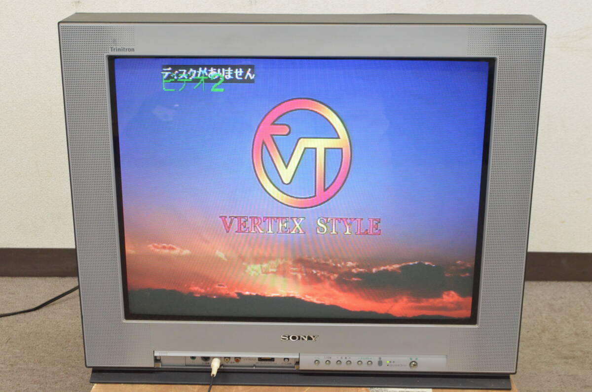 年代物の為ジャンク扱い】△SONY ソニー 14型 平面ブラウン管 テレビ