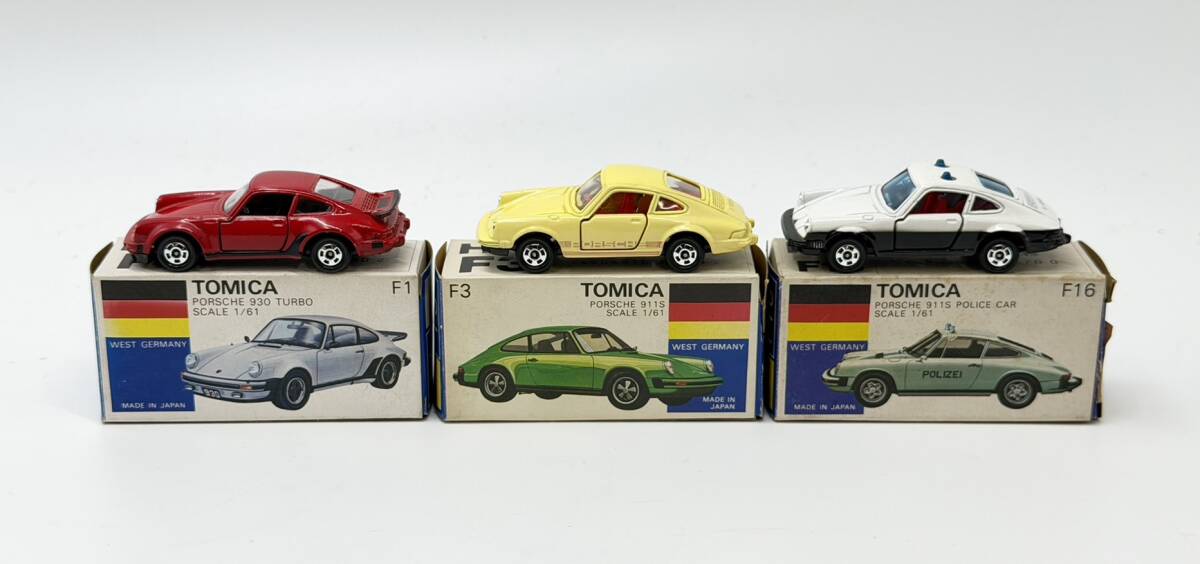 トミカ 絶版 「トミカ 世界のポリスカーセット」 日本製 長期保管品の