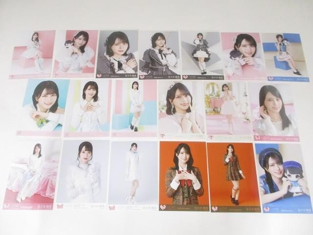 イコラブ = Love 佐々木舞香 ① 台湾 2018 June-II チュウ 1枚 公式 生