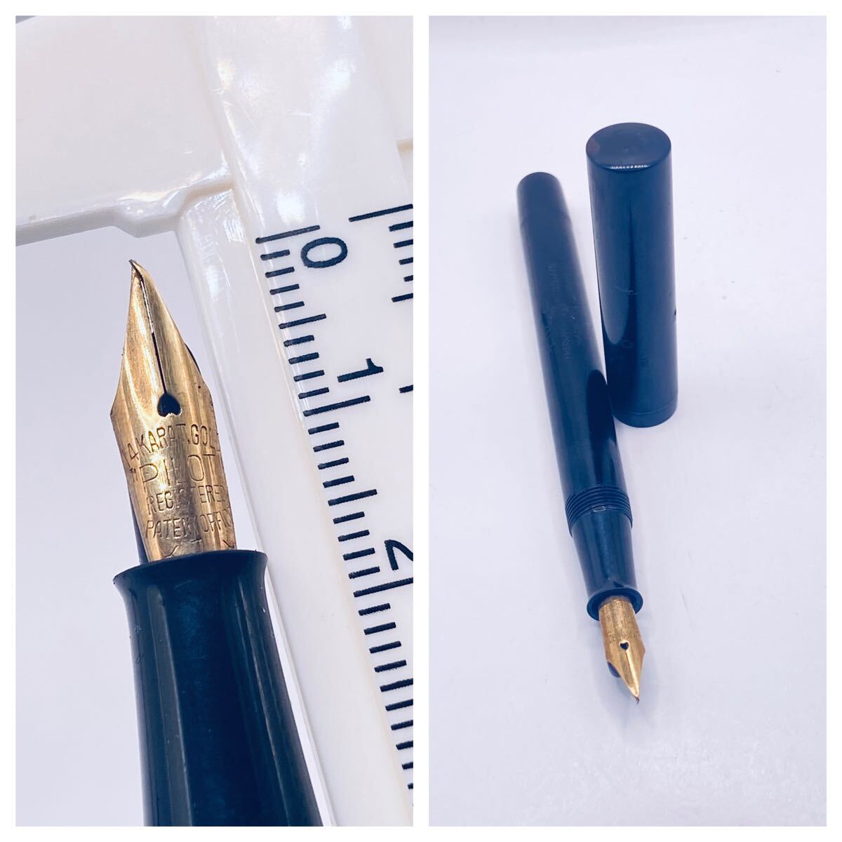 戦前 THE NAMIKI MFG CO LTD warranted 14K 20 並木 ナミキ PILOT