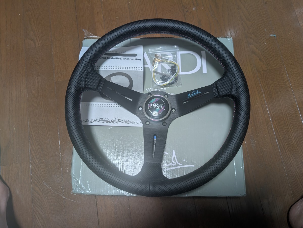 貴重な廃盤品！NARDI「gara4 type4」/ナルディ「ガラ4ウッド