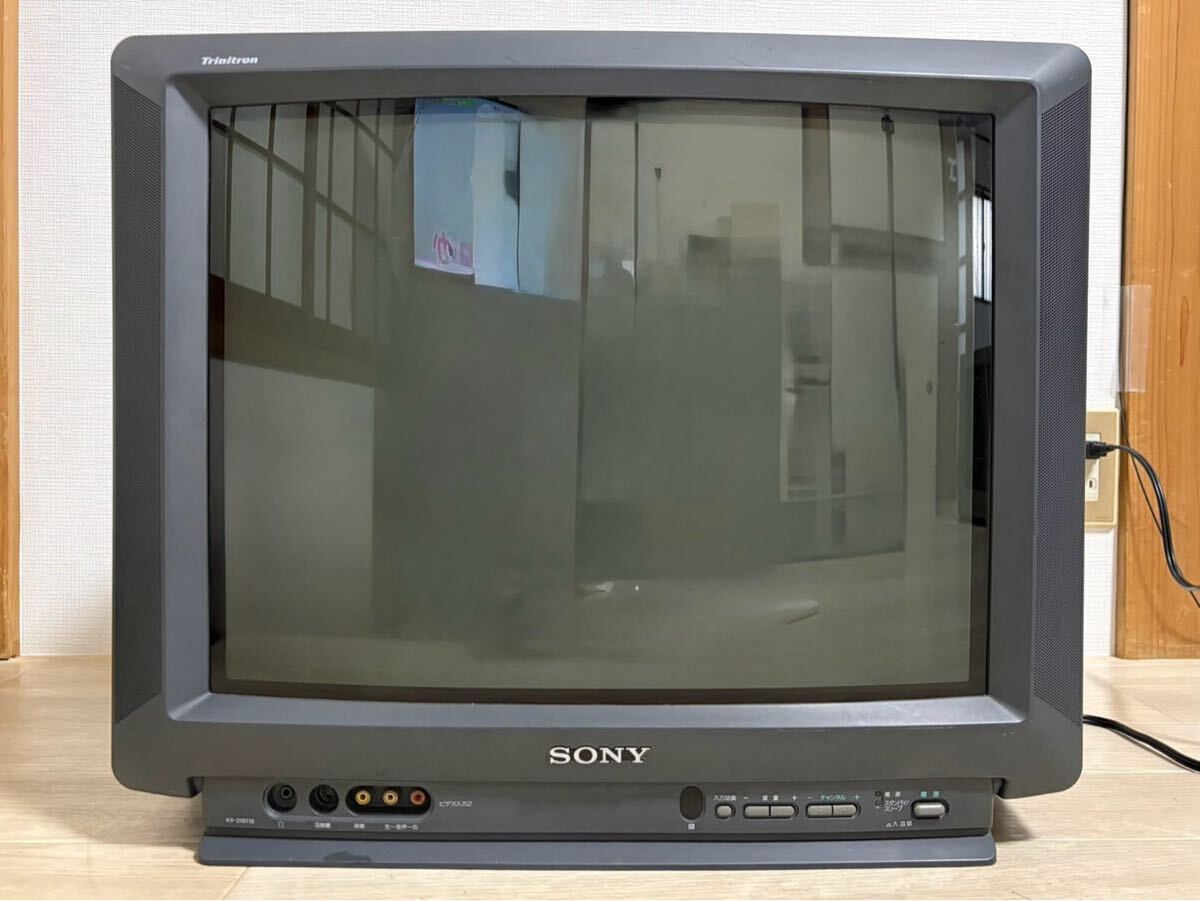 ☆中古 SONY ソニー 21型 トリニトロン ブラウン管 テレビ KV-21SVF1