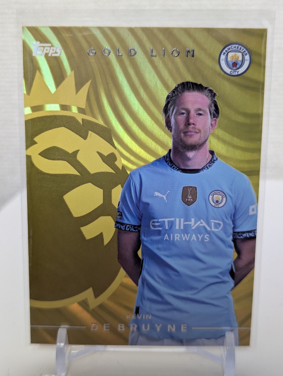 TOPPS PREMIER LEAGUE 2016 デブライネ 直筆サインカード 50枚限定