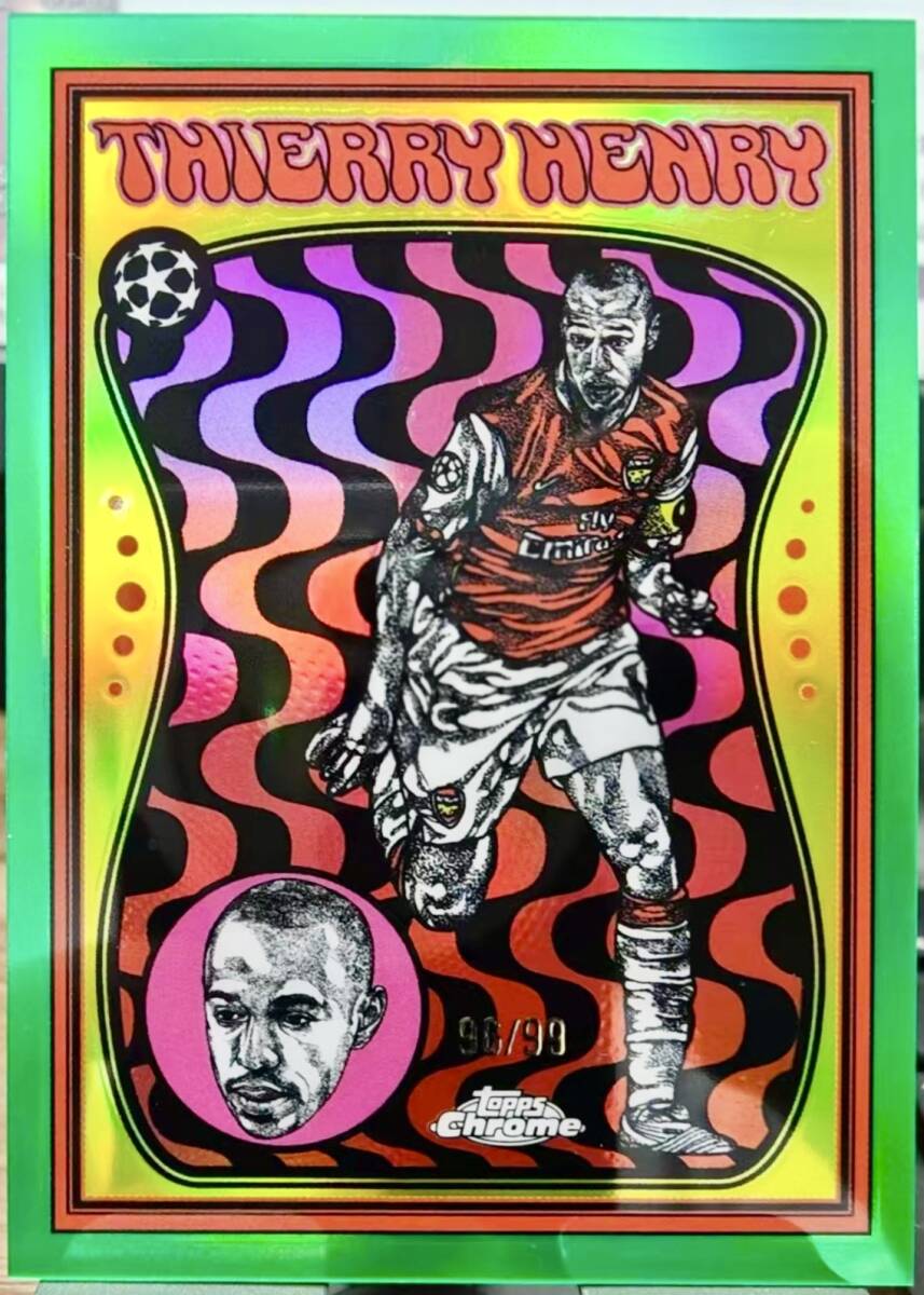 新品】ティエリ・アンリ アーセナル 直筆サインフォト/写真 サッカー