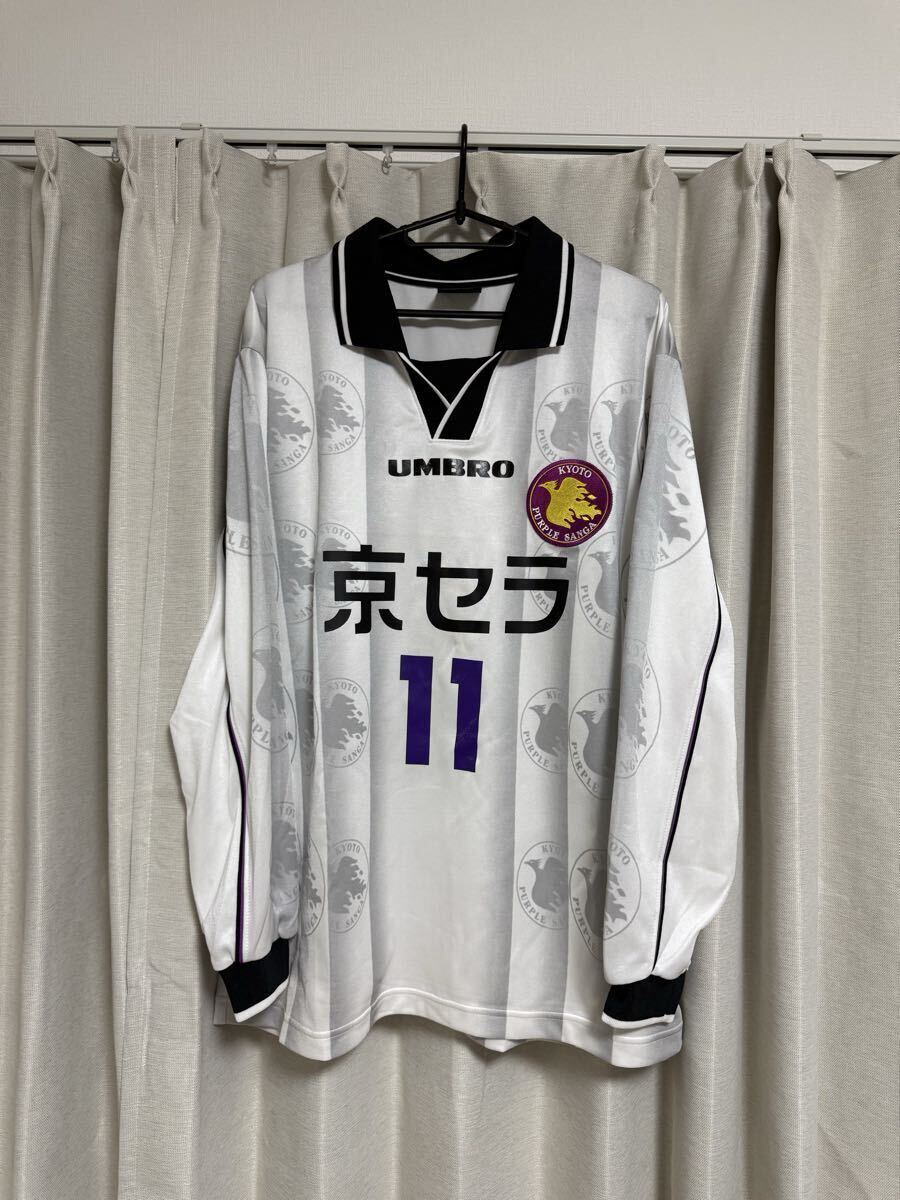 中古】京都パープルサンガ 2001-2002HOME 背番号7 朴智星 パク・チソン