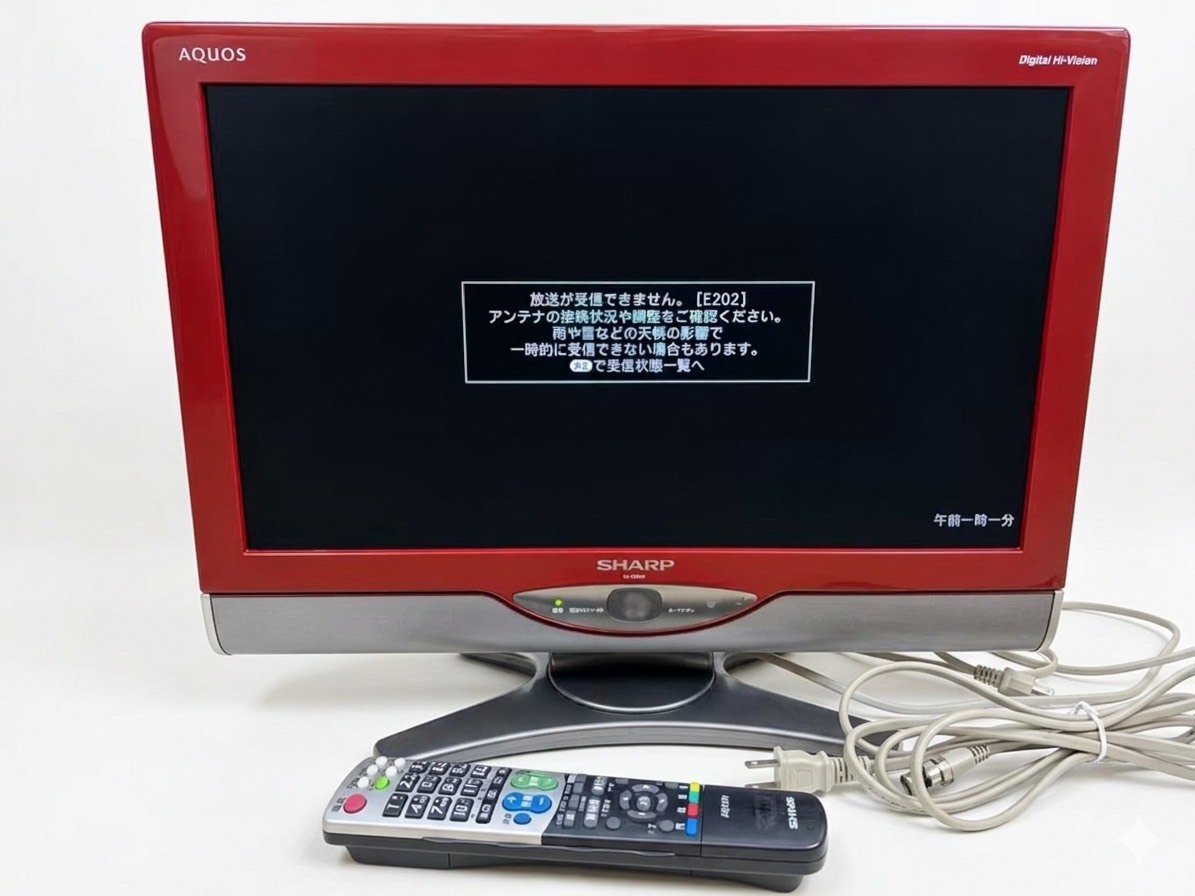 値下げ】動作確認済み SHARP シャープ ブラウン管テレビ カラーテレビ