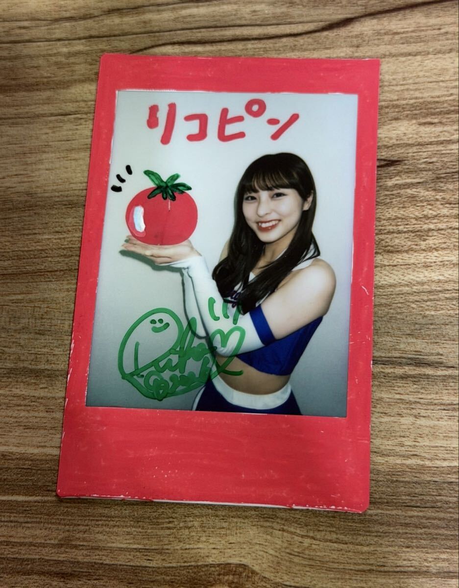 19BBM チアリーダー 華 チアドラゴンズ SHINO 直筆サイン入りチェキ 10