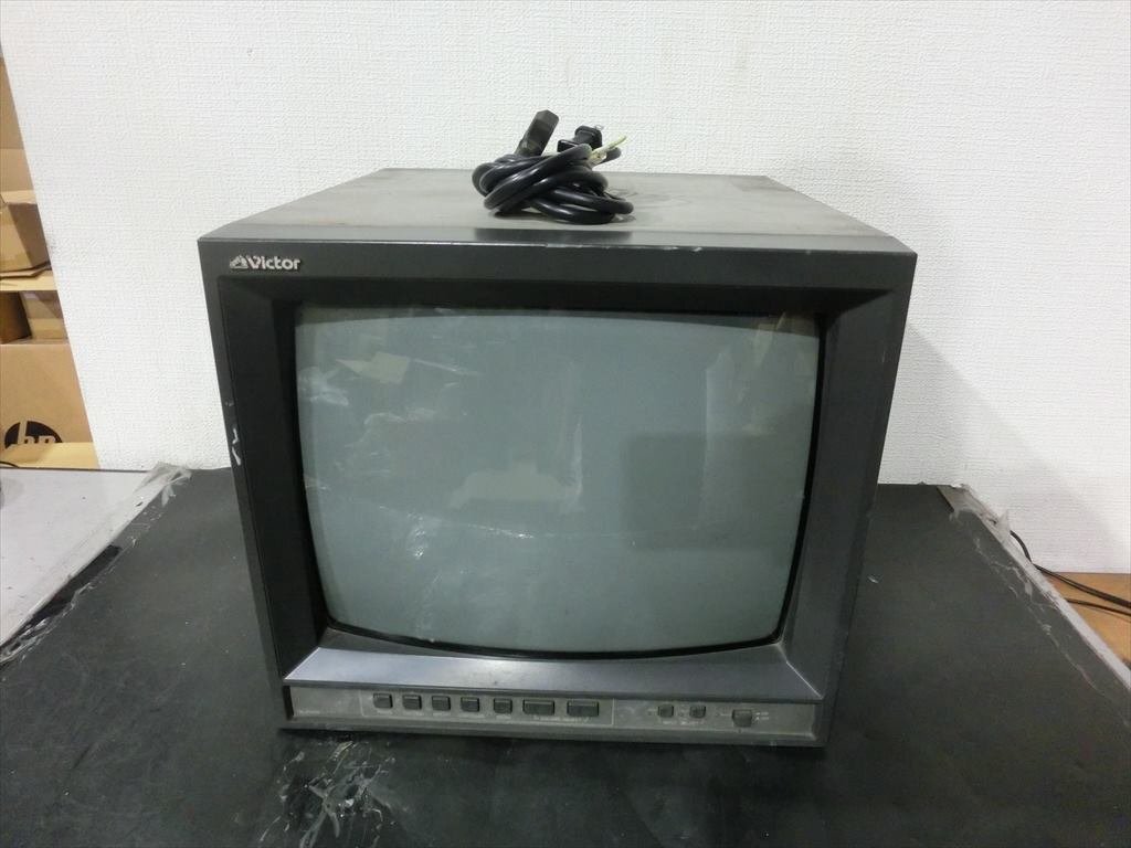 ◇[中古] Victor ビクター 業務用モニター TM-10型 + DT-V100 2台