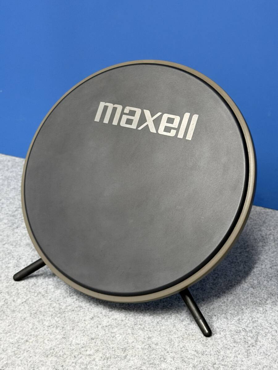 中古】自作スタンド付き マクセル 平面 BS-30AD BS/CS用 室内アンテナ