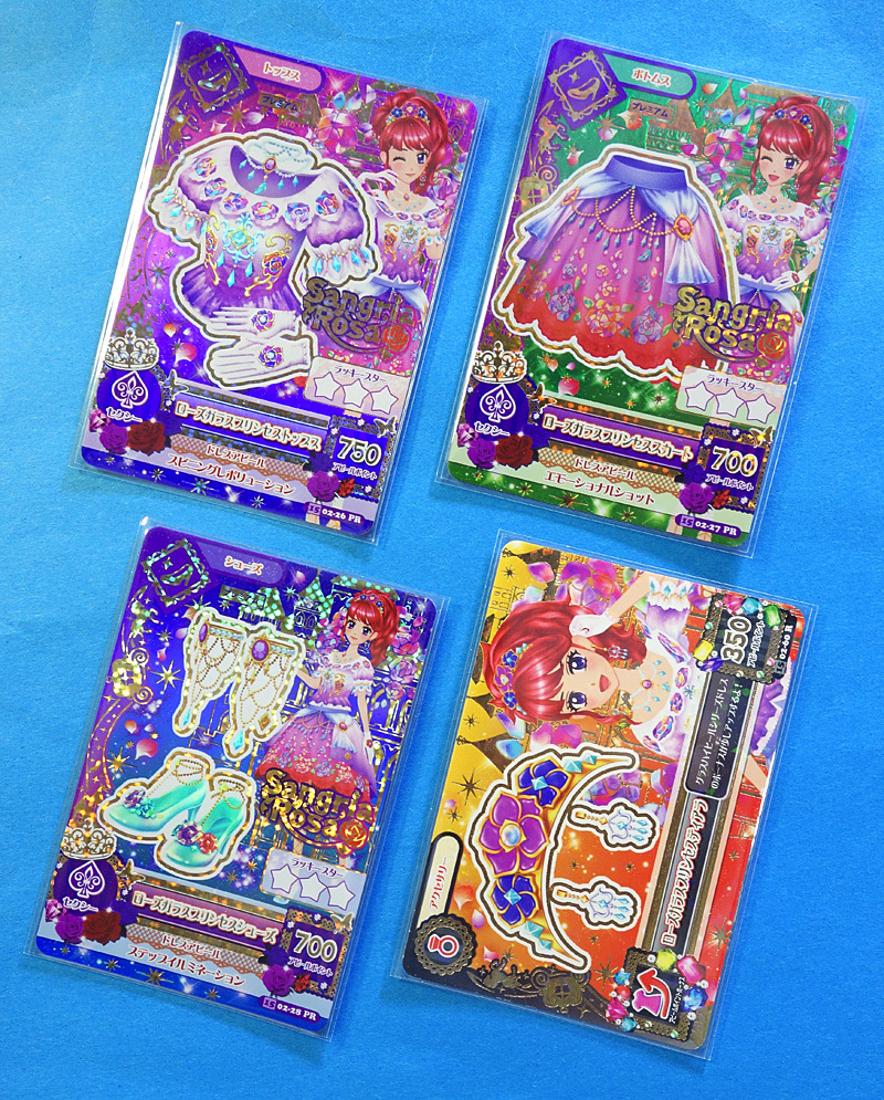 アイカツ！ 2015 2弾 PR サングリアロッサ プレミアムレア ローズ