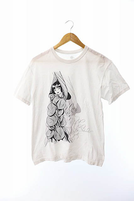 Yohji Yamamoto S'YTE 伊藤潤二 黒谷あざみ プリントシャツ 狂気の