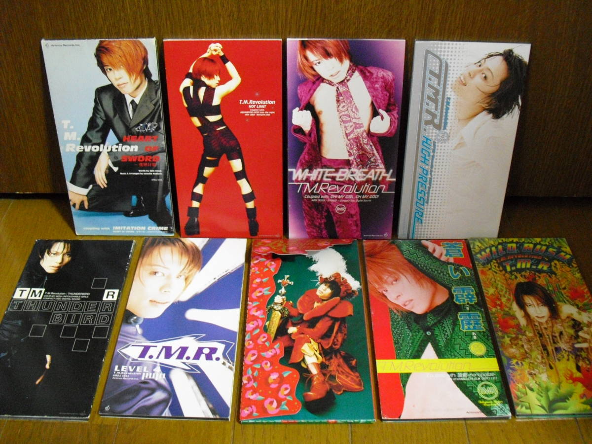 8cmcd9枚セットt M Revolution蒼い霹靂hot Limit Level4heart Of Sword Thunderbird White Breathバーニンクリスマス 浅倉大介るろうに剣心 の落札情報詳細 ヤフオク落札価格情報 オークフリー スマートフォン版