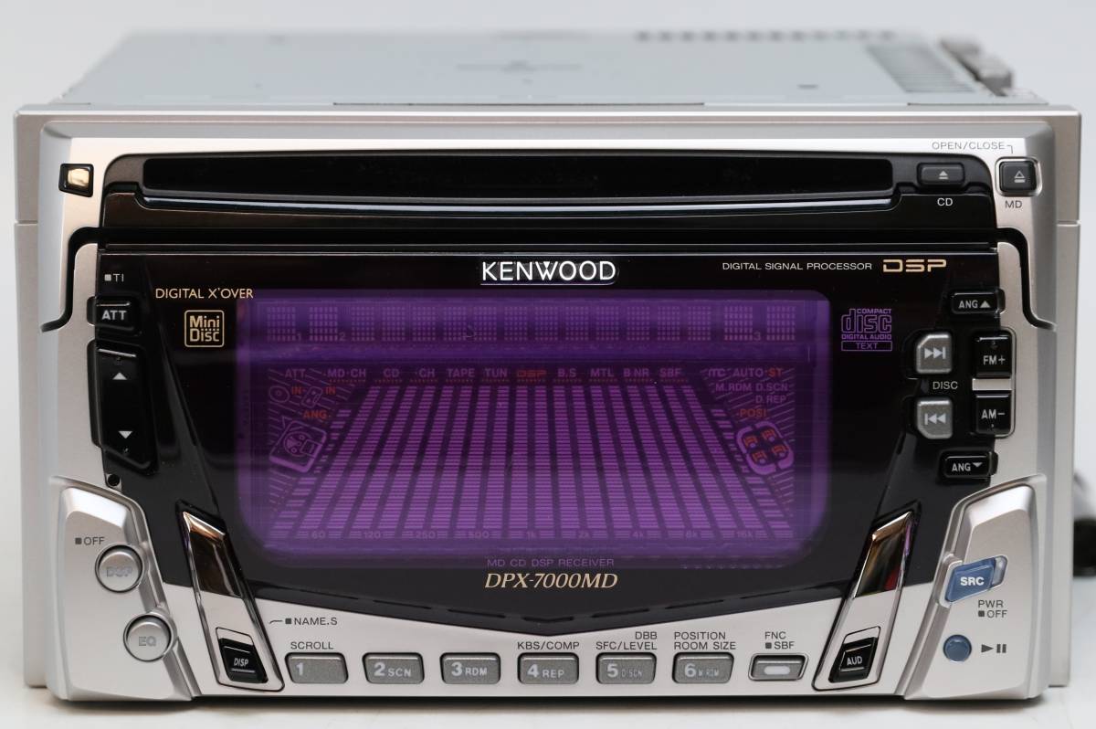 KENWOOD DPX-07MD 2din スペアナ グライコ (ABB15) KENWOOD DPX-07MD 2din スペアナ グライコ 当時物 - メルカリ