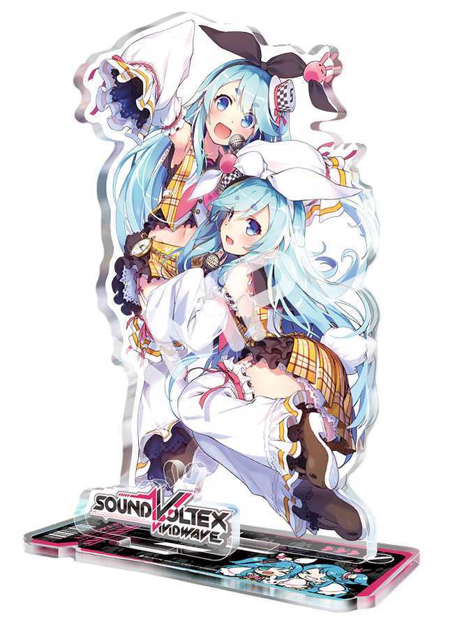 新品】SOUND VOLTEX アクリルフィギュア ニア＆ノア SDVX サウンド