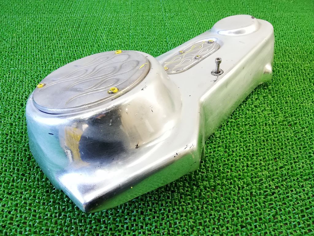 ホンダ スティード400 NC26 純正 エンジンカバー左右 ジェネレータ付き 割れ無! スティード400 NC26 純正エンジンカバー右 クラッチ
