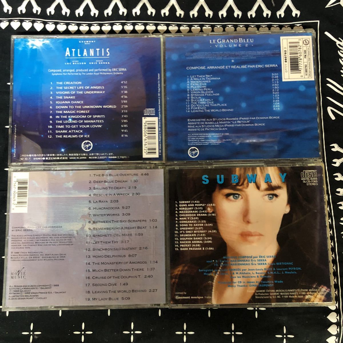 エリック セラ サントラ4枚 アトランティス 国内盤 Le Grand Blue Vol 2 The Big Blue Subway 3枚輸入盤 Atlantis Eric Serra の落札情報詳細 ヤフオク落札価格情報 オークフリー スマートフォン版 エリック セラ サントラ4枚 アトランティス 国内盤 Le Grand Blue Vol 2 The Big Blue Subway 3枚輸入盤 Atlantis Eric Serra の落札情報詳細 ヤフオク落札価格情報 オークフリー スマートフォン版