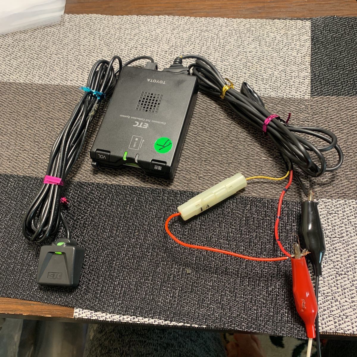 ETC Electronic Toll Collection System TOYOTA (0868600151)軽自動車から外しました中古