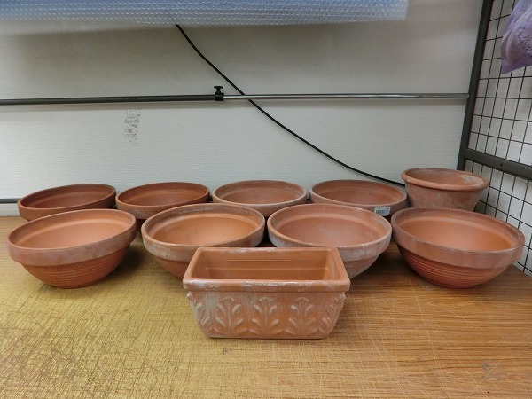 6はns 引き取り限定 愛知県 イタリア Silma 他 テラコッタ 鉢 Made In Italy ガーデニング 素焼き 10点まとめて の落札情報詳細 ヤフオク落札価格情報 オークフリー スマートフォン版