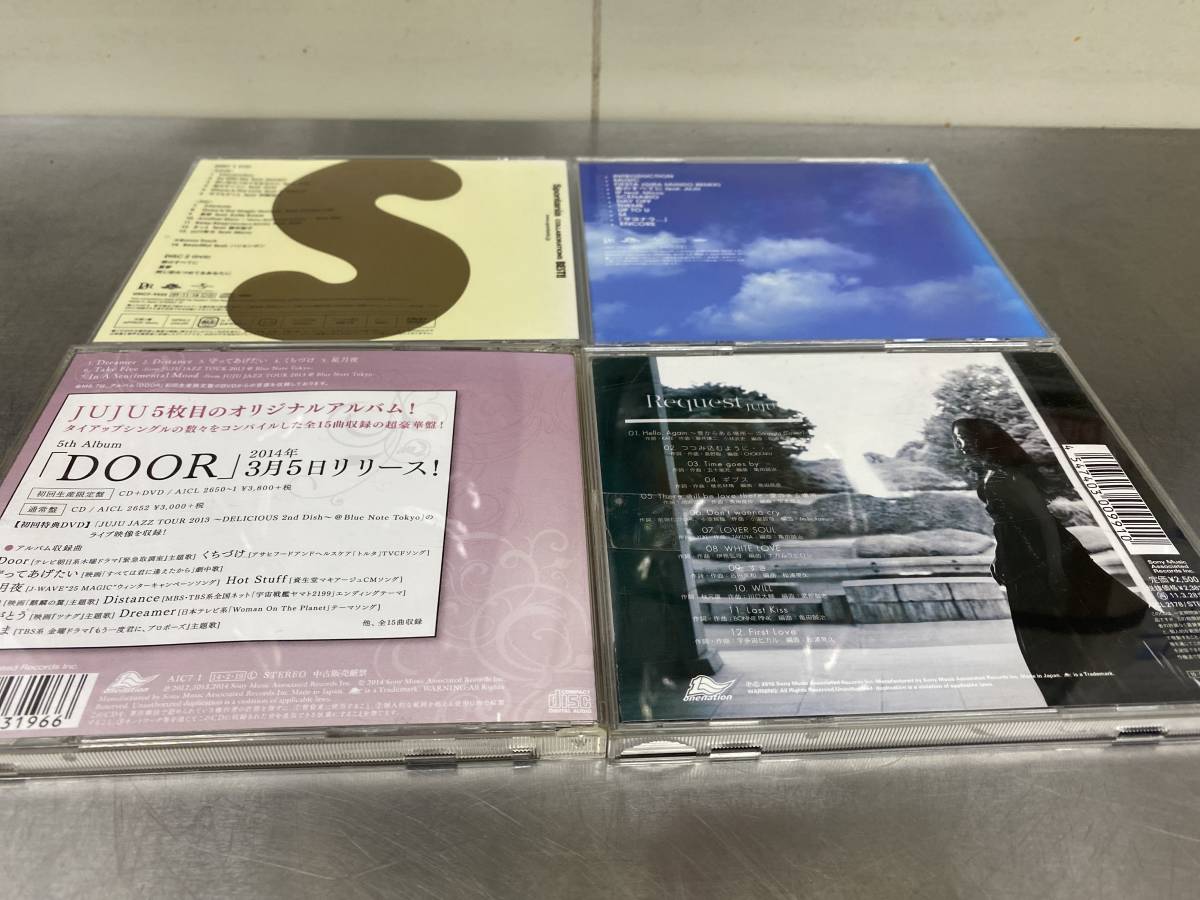 Juju ジュジュ 5th アルバム Door Cd盤 レンタルアップ品 歌詞カードなし Request アルバム Spontania アルバム 計4枚セット Cd の落札情報詳細 ヤフオク落札価格情報 オークフリー スマートフォン版