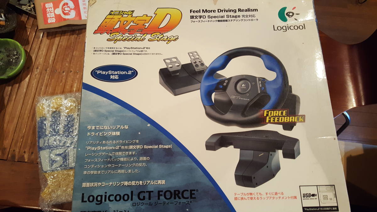 頭文字D」スペシャルステージ 講談社版□PS2□非売品 ロジクール