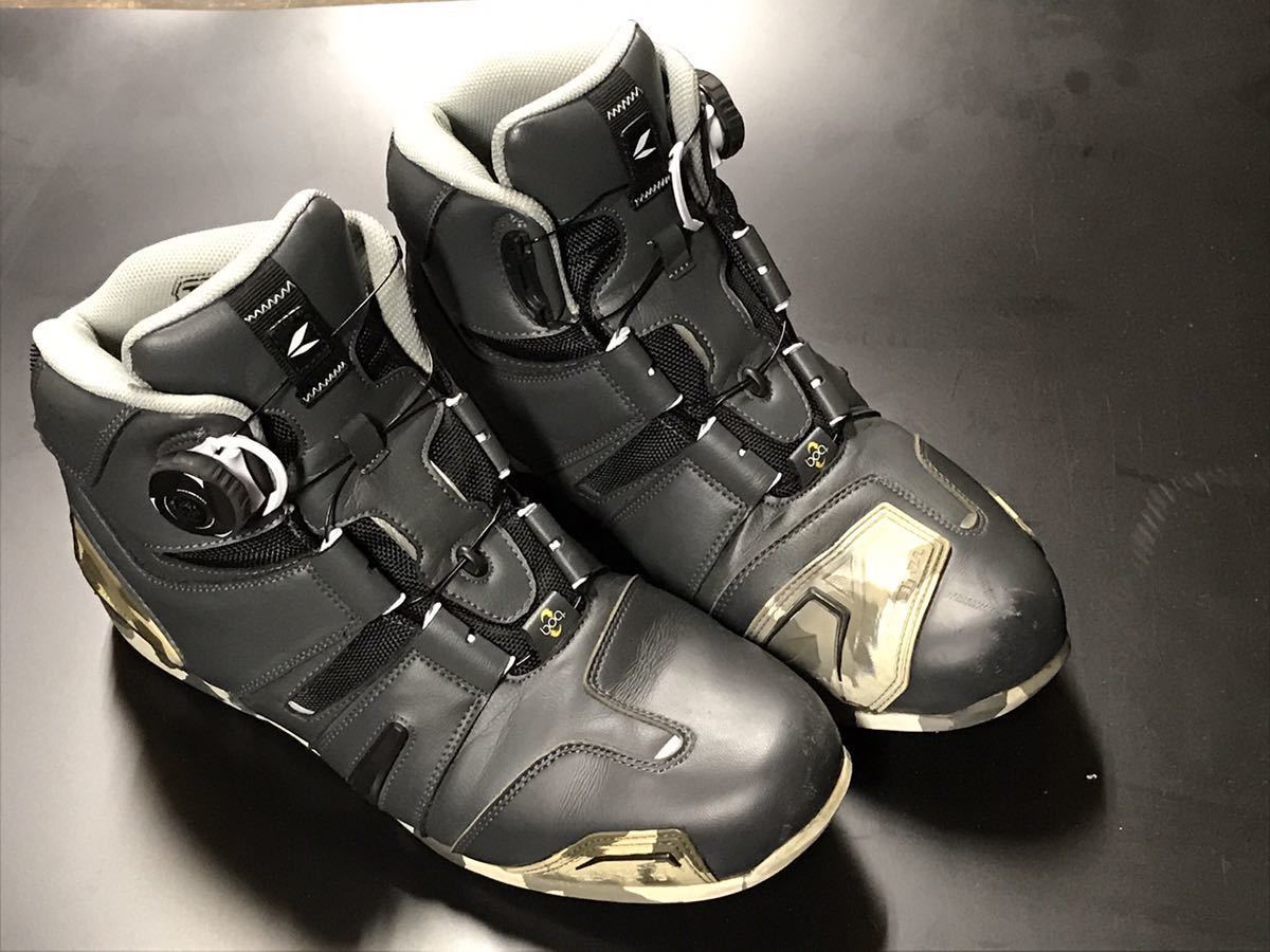 タイチTAICHI ライディングシューズバイクシューズカモフラージュ柄