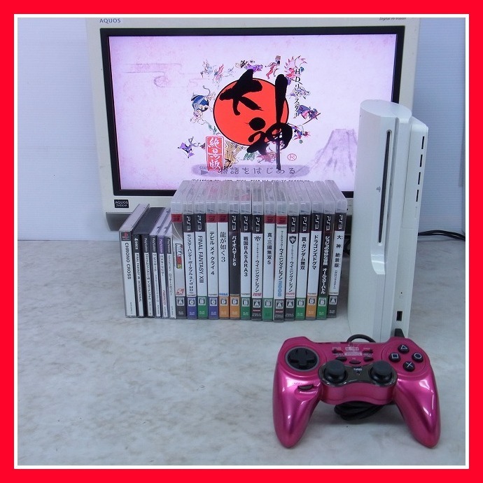 PS3本体 ソフト20本セット