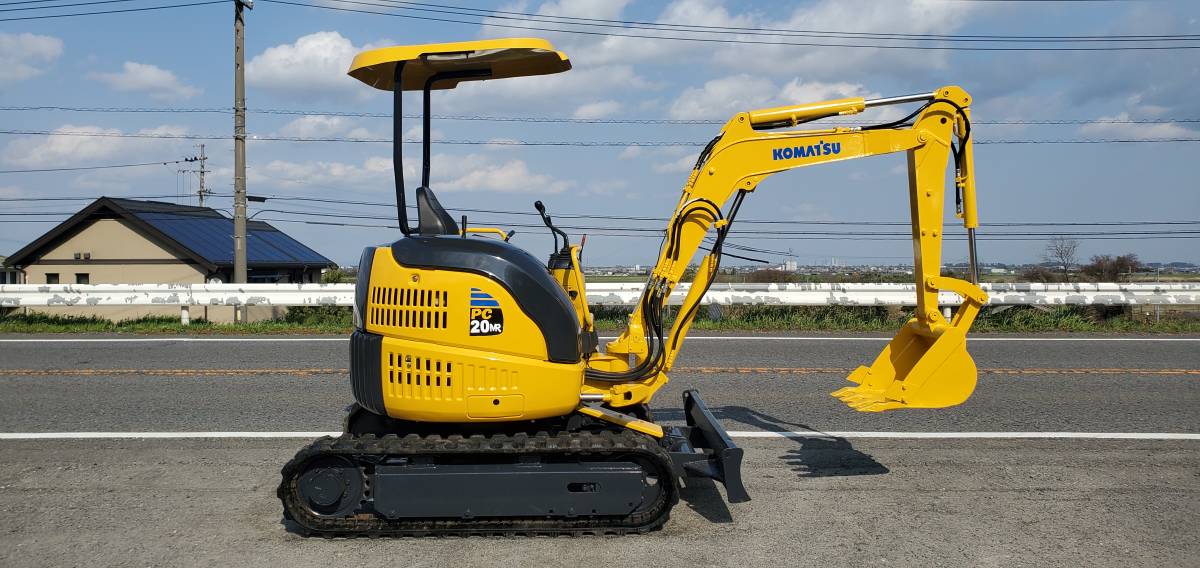 売約済】コマツ PC20MR-1 稼働1757h ユンボ 油圧ショベル