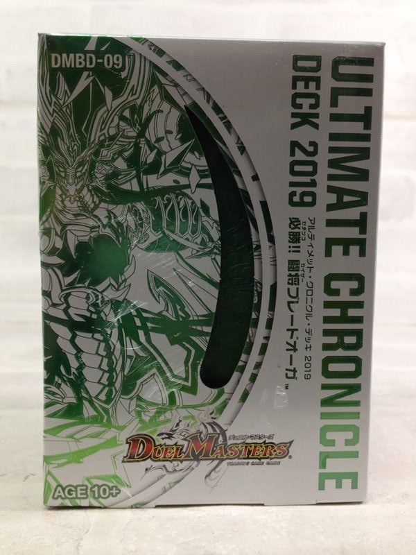 デュエルマスターズ アルティメット クロニクル デッキ 19 必勝 闘将ブレードオーガ 未開封品 の落札情報詳細 ヤフオク落札価格情報 オークフリー スマートフォン版