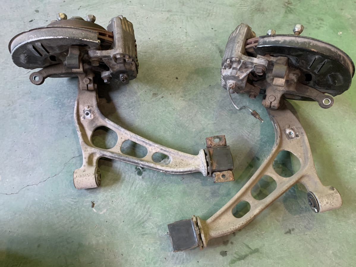 RX-7 FC3S フロントロアアーム ブレーキローター ブレーキキャリパー