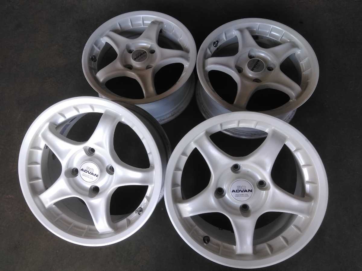 ADVAN RC アドバン15インチホイール6.5j 114.3 4本セット