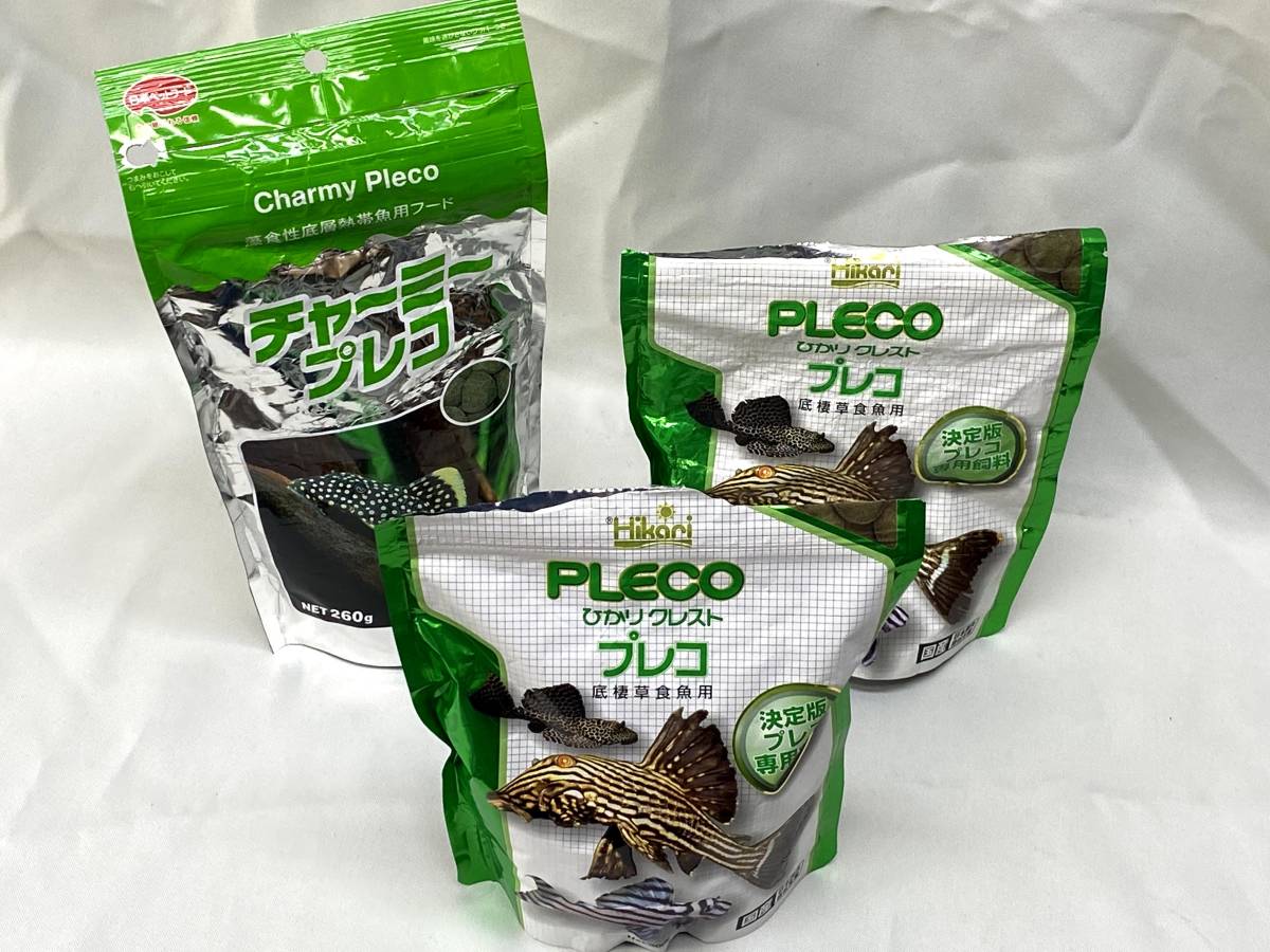 プレコ ひかりクレスト プレコ 300g 298g 80g キョーリン チャーミープレコ 260g 156g 日本ペットフード の落札情報詳細 ヤフオク落札価格情報 オークフリー スマートフォン版
