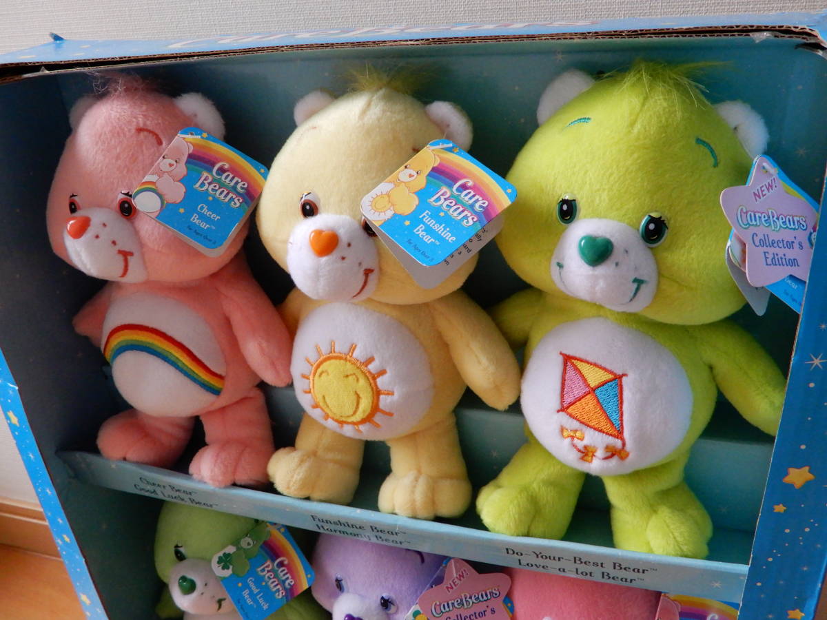 CareBears ぬいぐるみ 6匹セット ケアベア♡超BIGぬいぐるみ6 セット - メルカリ
