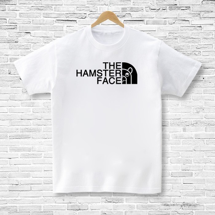 新品 新品 ハムスターフェイス The Hamster Face ネズミ ペット 動物 アニマル かわいい おもしろ ネタ パロディ1 半袖tシャツ ホワイト L の落札情報詳細 ヤフオク落札価格情報 オークフリー スマートフォン版