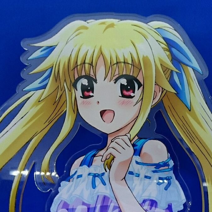 中古】フェイト・テスタロッサ・ハラオウン 60cmアクリルスタンド  