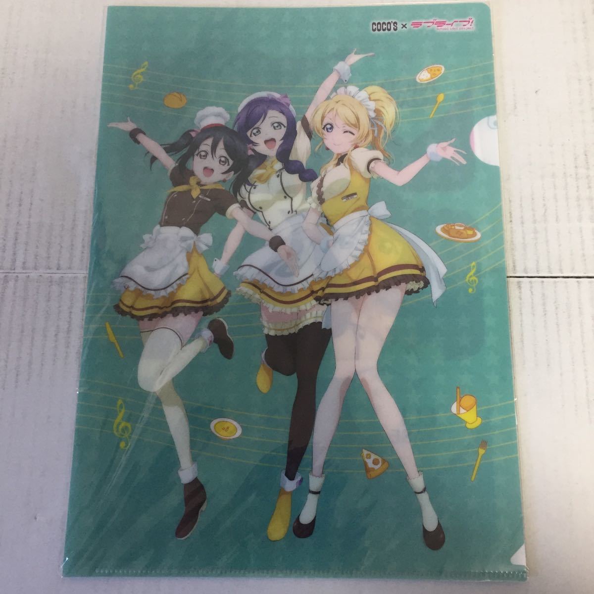 ラブライブ クリアファイル M S 3年 矢澤にこ 東條希 絢瀬絵里 ココス コラボ Cocos の落札情報詳細 ヤフオク落札価格情報 オークフリー スマートフォン版