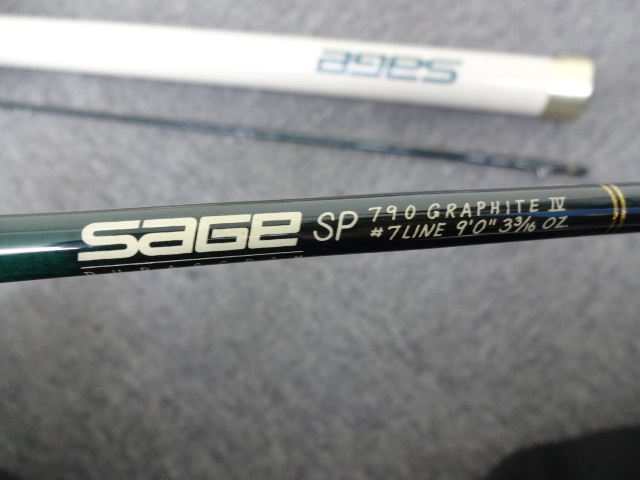 SAGE SP 790 GRAPHITE Ⅳ セージ フライロッド 純正ケース付 フライ