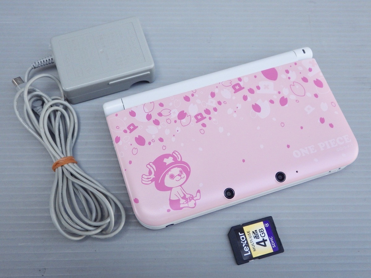 ニンテンドー 3DS LL ワンピースアンリミテッド チョッパーピンク