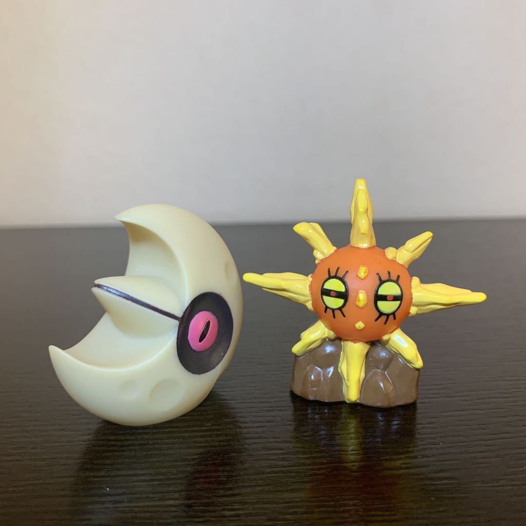 ポケモンキッズ ルナトーン ソルロック 中古品 ポケモン フィギュア