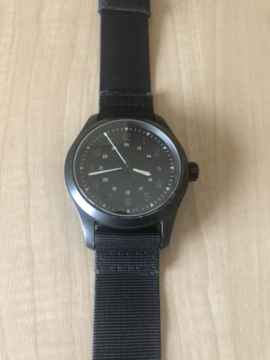 N.HOOLYWOOD COMPILE LINE × HAMILTON Khaki Field Mechanical N