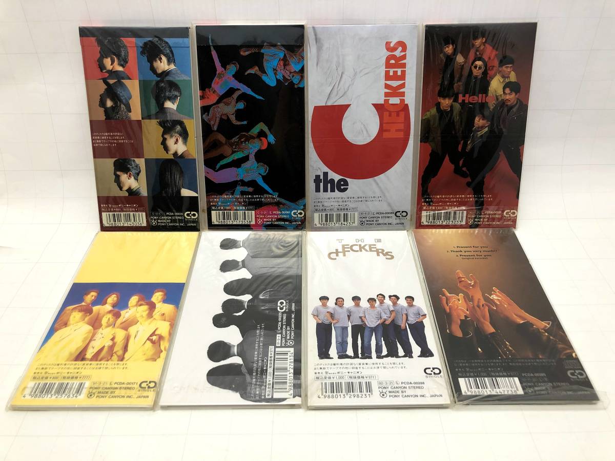○美品○チェッカーズ 8cm CDシングル 8枚セット○Friends and Dream